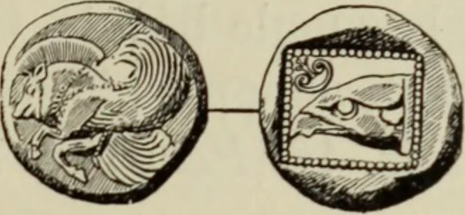 An illustration from Traite des monnaies grecques et romaines;, 1901, leaf 248