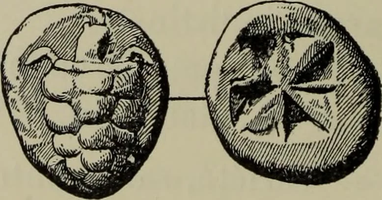 An illustration from Traite des monnaies grecques et romaines;, 1901, leaf 339
