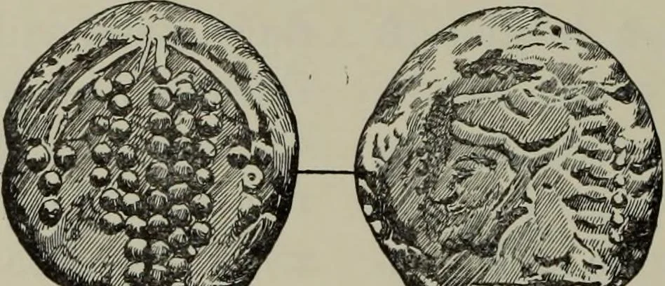 An illustration from Traite des monnaies grecques et romaines;, 1901, leaf 647