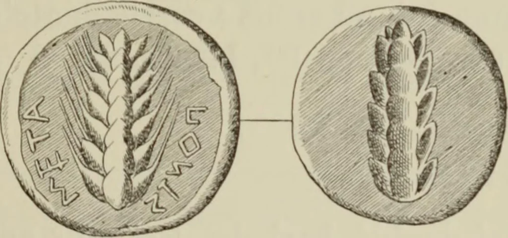 An illustration from Traite des monnaies grecques et romaines;, 1901, leaf 712