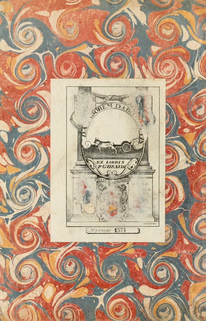 An illustration from Traité des tournois, joustes, carrousels, et autres spectacles publics, 1669, leaf 1
