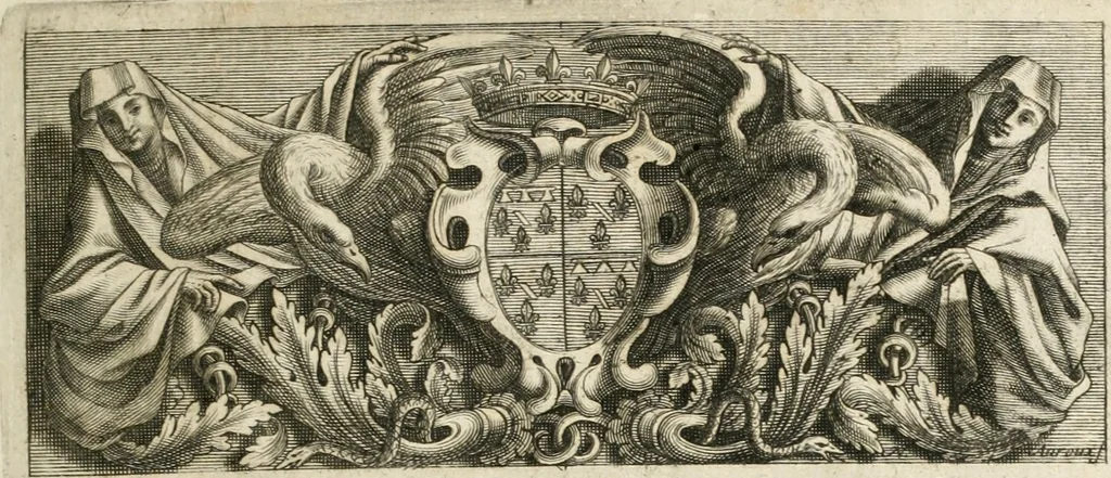An illustration from Traité des tournois, joustes, carrousels, et autres spectacles publics, 1669, leaf 8