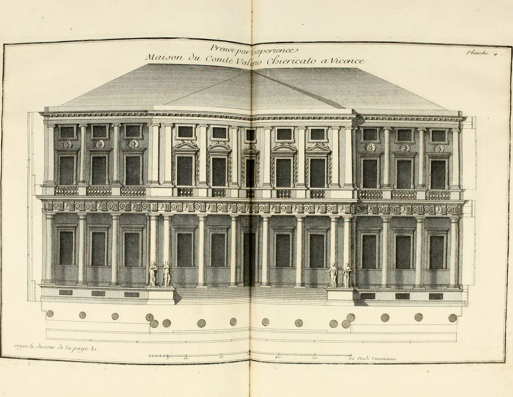 An illustration from Traité du beau essentiel dans les arts : appliqué particulièrement à l'architecture, et démontré phisiquement et par l'expérience ..., 1752, leaf 103