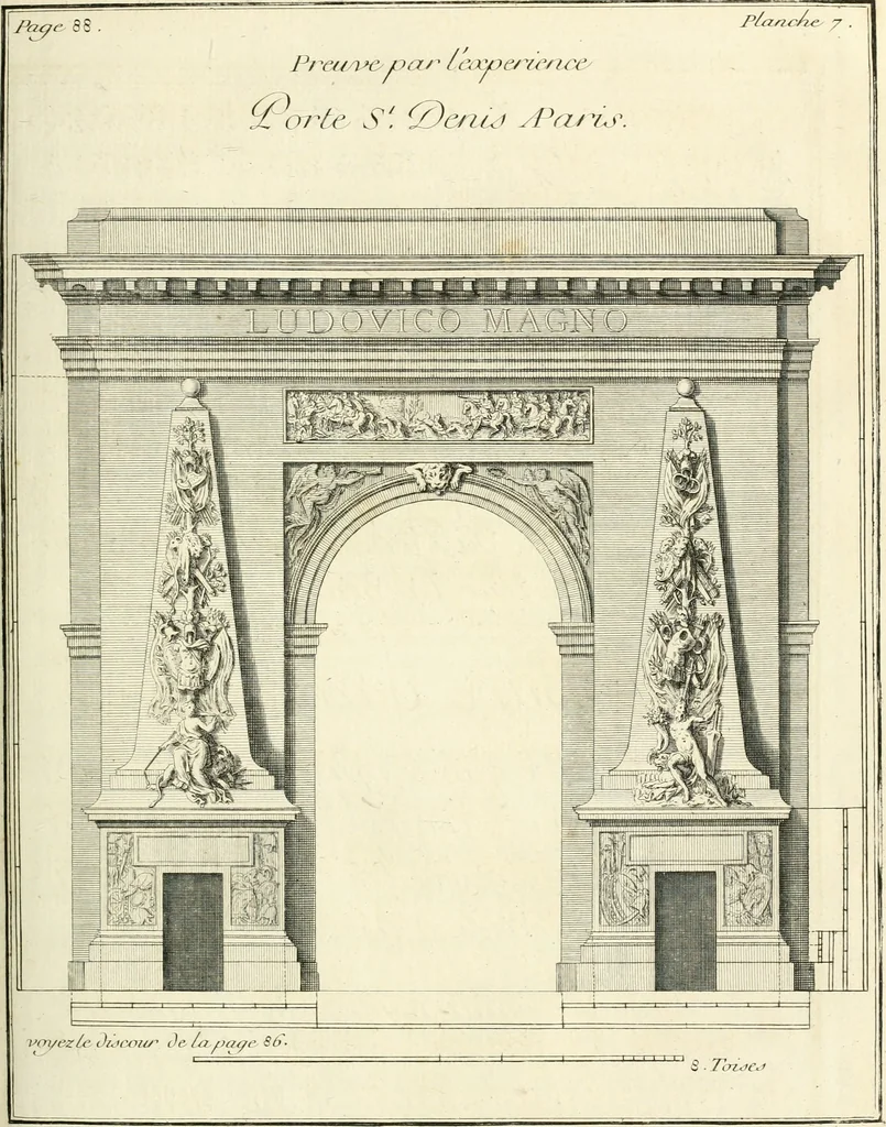 An illustration from Traité du beau essentiel dans les arts : appliqué particulièrement à l'architecture, et démontré phisiquement et par l'expérience ..., 1752, leaf 112