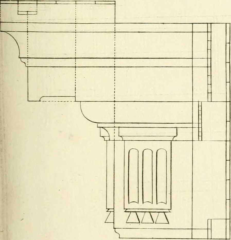 An illustration from Traité du beau essentiel dans les arts : appliqué particulièrement à l'architecture, et démontré phisiquement et par l'expérience ..., 1752, leaf 156