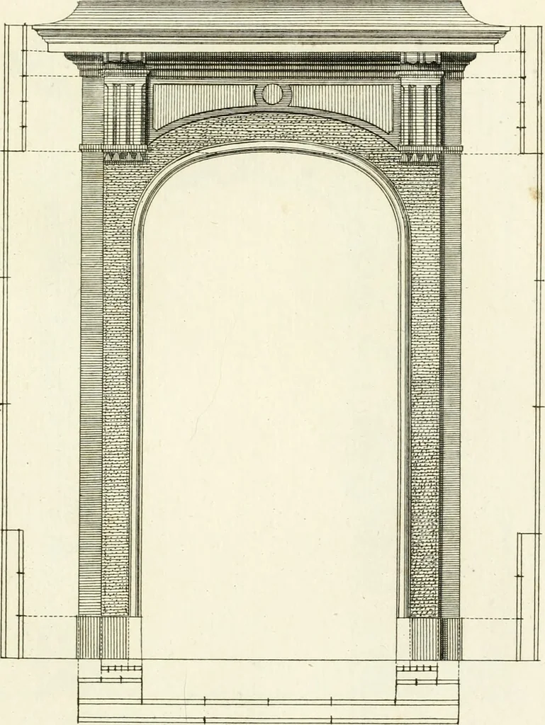 An illustration from Traité du beau essentiel dans les arts : appliqué particulièrement à l'architecture, et démontré phisiquement et par l'expérience ..., 1752, leaf 166