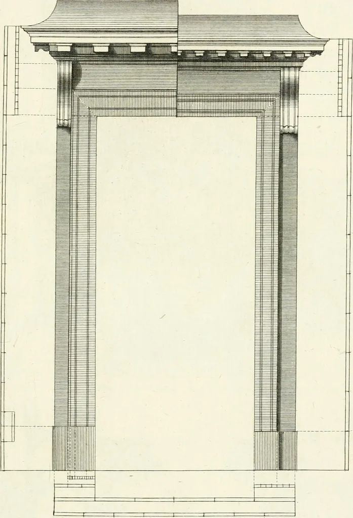 An illustration from Traité du beau essentiel dans les arts : appliqué particulièrement à l'architecture, et démontré phisiquement et par l'expérience ..., 1752, leaf 176