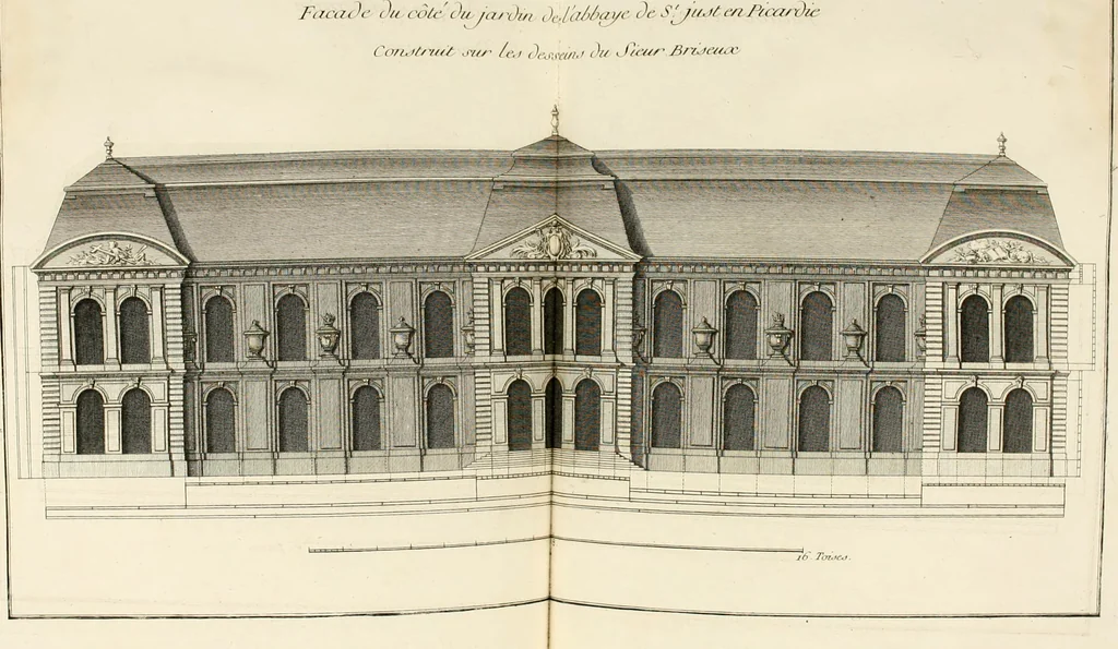 An illustration from Traité du beau essentiel dans les arts : appliqué particulièrement à l'architecture, et démontré phisiquement et par l'expérience ..., 1752, leaf 193