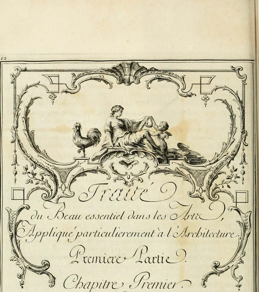 An illustration from Traité du beau essentiel dans les arts : appliqué particulièrement à l'architecture, et démontré phisiquement et par l'expérience ..., 1752, leaf 21