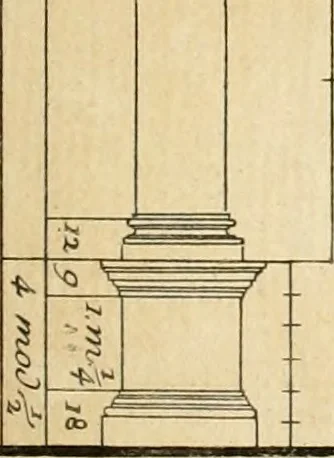 An illustration from Traité du beau essentiel dans les arts : appliqué particulièrement à l'architecture, et démontré phisiquement et par l'expérience ..., 1752, leaf 264
