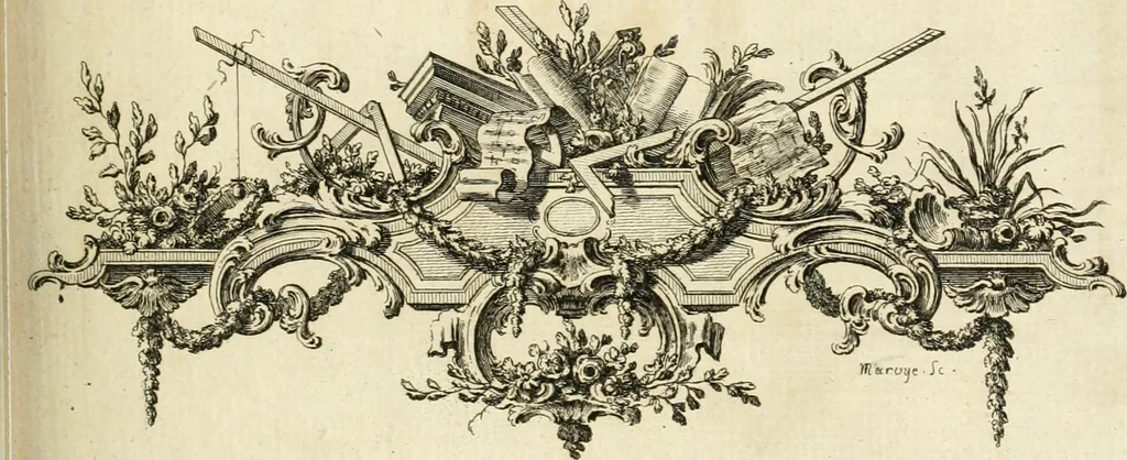 An illustration from Traité du beau essentiel dans les arts : appliqué particulièrement à l'architecture, et démontré phisiquement et par l'expérience ..., 1752, leaf 308