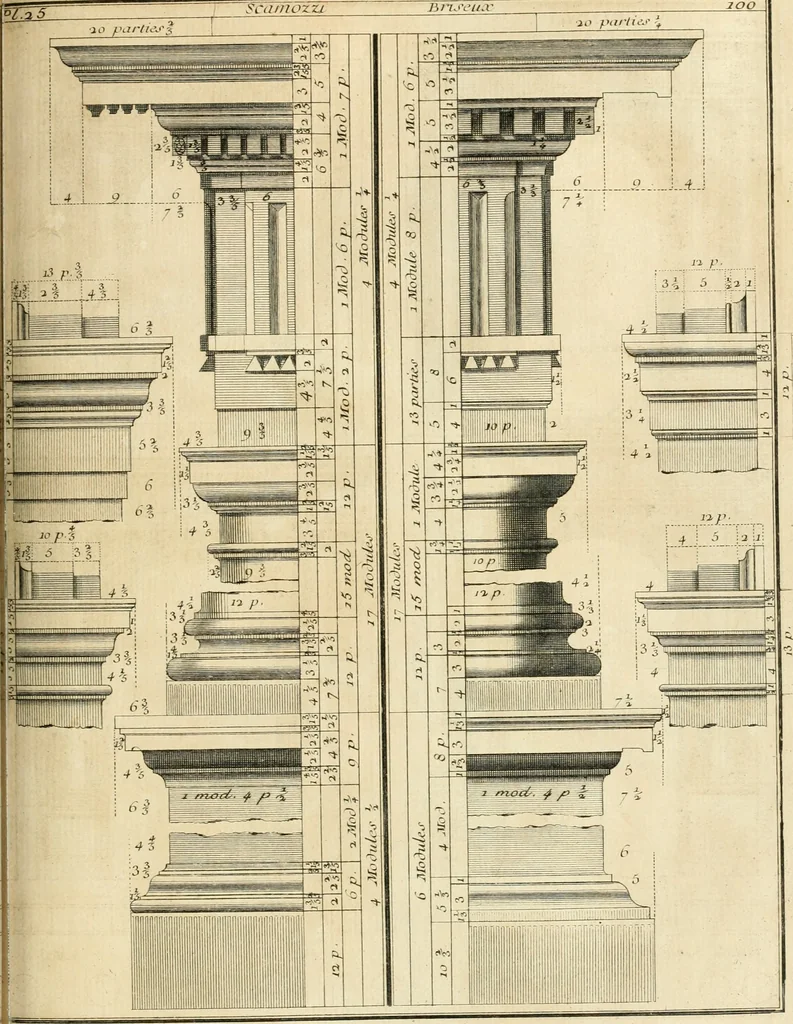 An illustration from Traité du beau essentiel dans les arts : appliqué particulièrement à l'architecture, et démontré phisiquement et par l'expérience ..., 1752, leaf 326