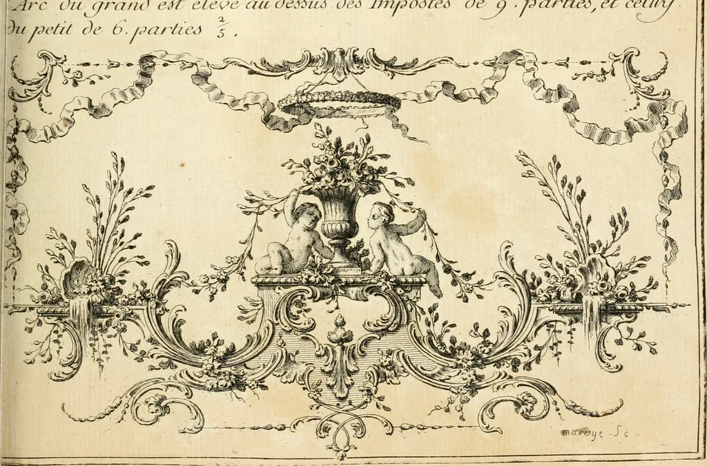 An illustration from Traité du beau essentiel dans les arts : appliqué particulièrement à l'architecture, et démontré phisiquement et par l'expérience ..., 1752, leaf 358