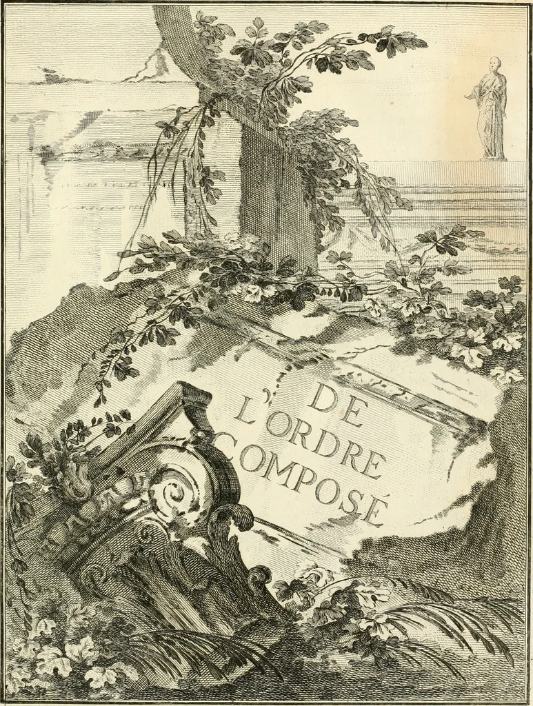 An illustration from Traité du beau essentiel dans les arts : appliqué particulièrement à l'architecture, et démontré phisiquement et par l'expérience ..., 1752, leaf 366
