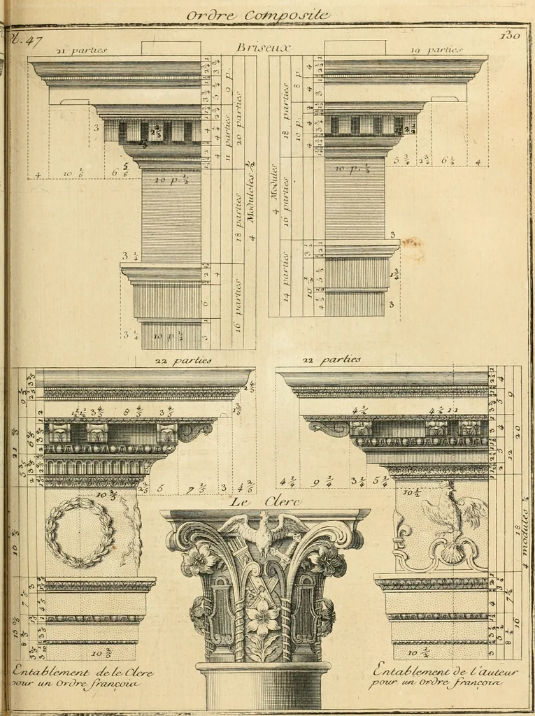 An illustration from Traité du beau essentiel dans les arts : appliqué particulièrement à l'architecture, et démontré phisiquement et par l'expérience ..., 1752, leaf 370