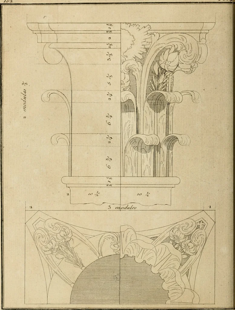An illustration from Traité du beau essentiel dans les arts : appliqué particulièrement à l'architecture, et démontré phisiquement et par l'expérience ..., 1752, leaf 373