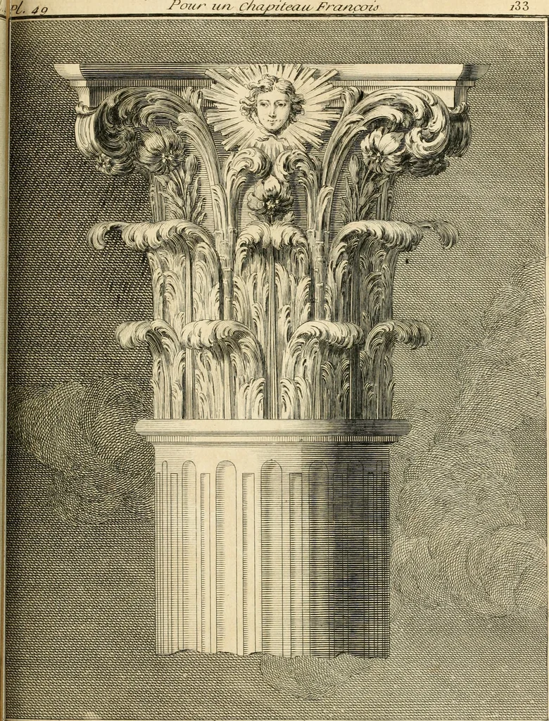 An illustration from Traité du beau essentiel dans les arts : appliqué particulièrement à l'architecture, et démontré phisiquement et par l'expérience ..., 1752, leaf 374