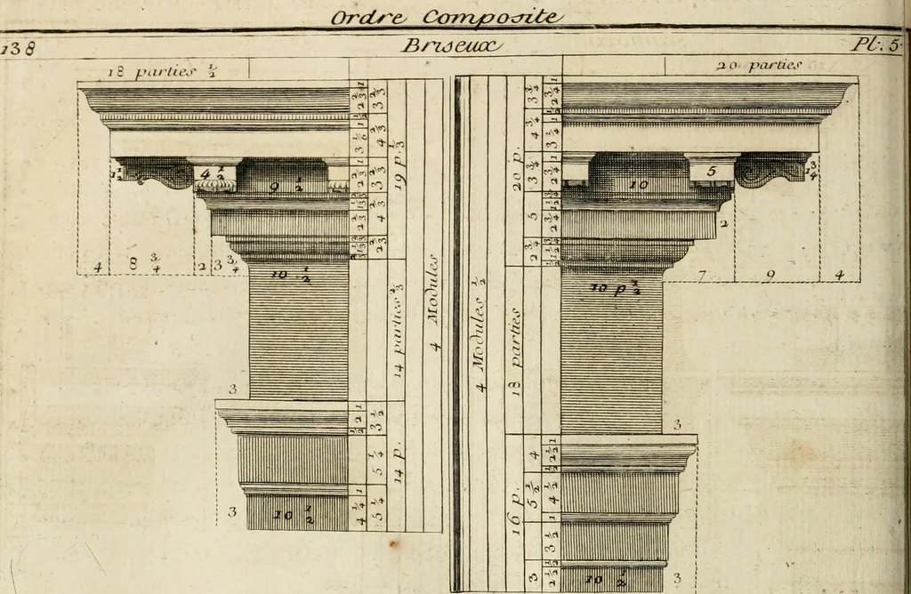 An illustration from Traité du beau essentiel dans les arts : appliqué particulièrement à l'architecture, et démontré phisiquement et par l'expérience ..., 1752, leaf 381