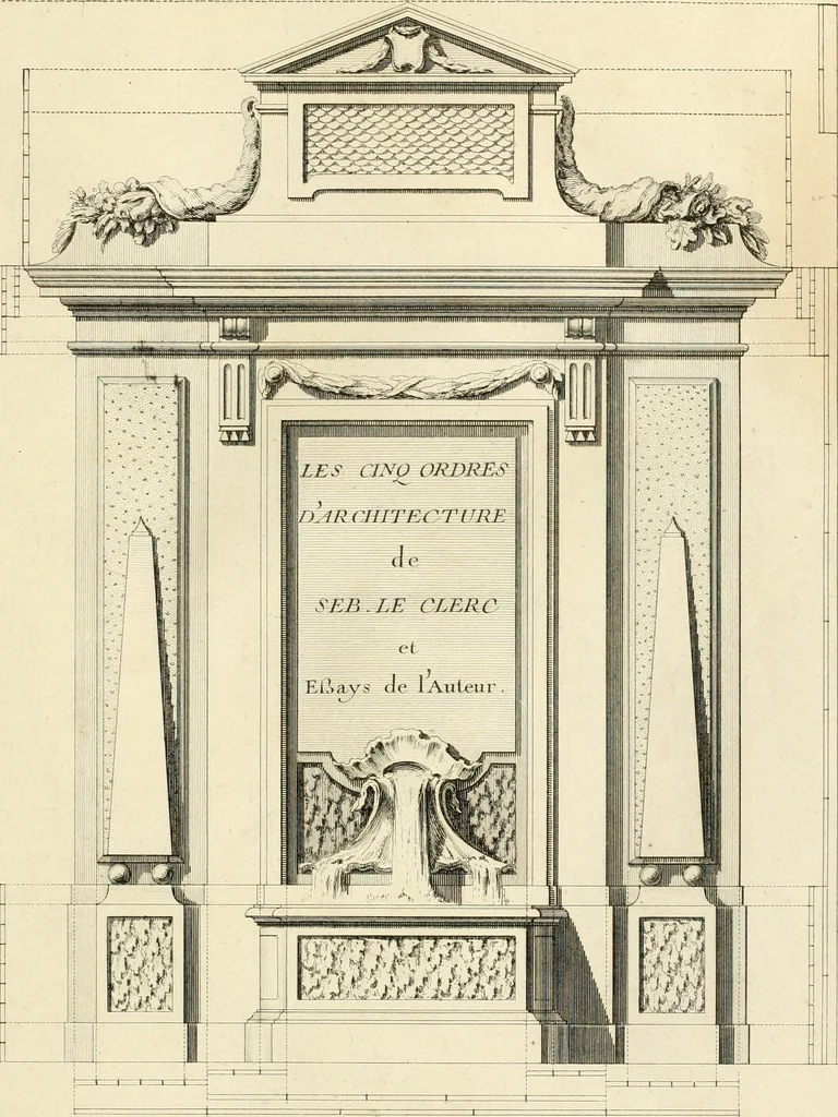 An illustration from Traité du beau essentiel dans les arts : appliqué particulièrement à l'architecture, et démontré phisiquement et par l'expérience ..., 1752, leaf 390