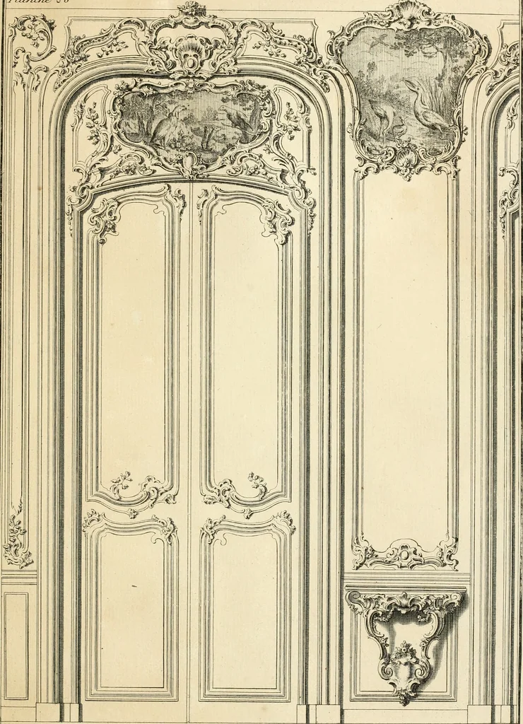 An illustration from Traité du beau essentiel dans les arts : appliqué particulièrement à l'architecture, et démontré phisiquement et par l'expérience ..., 1752, leaf 468