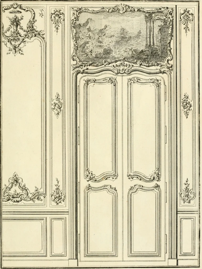 An illustration from Traité du beau essentiel dans les arts : appliqué particulièrement à l'architecture, et démontré phisiquement et par l'expérience ..., 1752, leaf 478