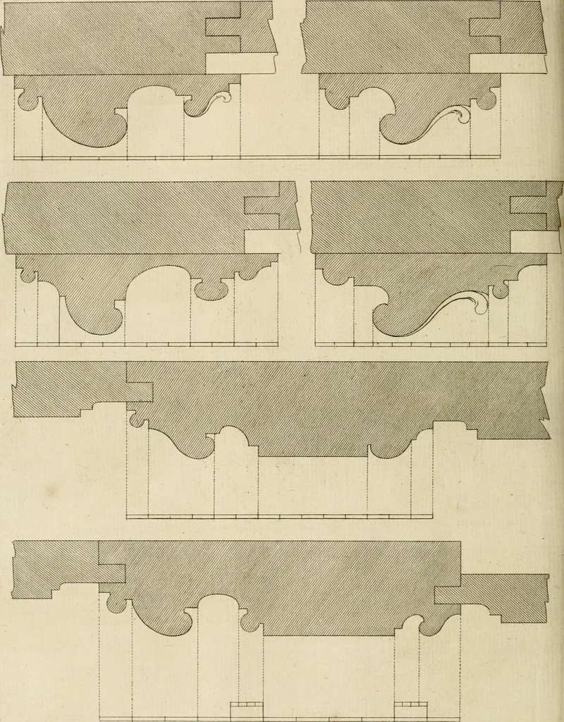 An illustration from Traité du beau essentiel dans les arts : appliqué particulièrement à l'architecture, et démontré phisiquement et par l'expérience ..., 1752, leaf 487