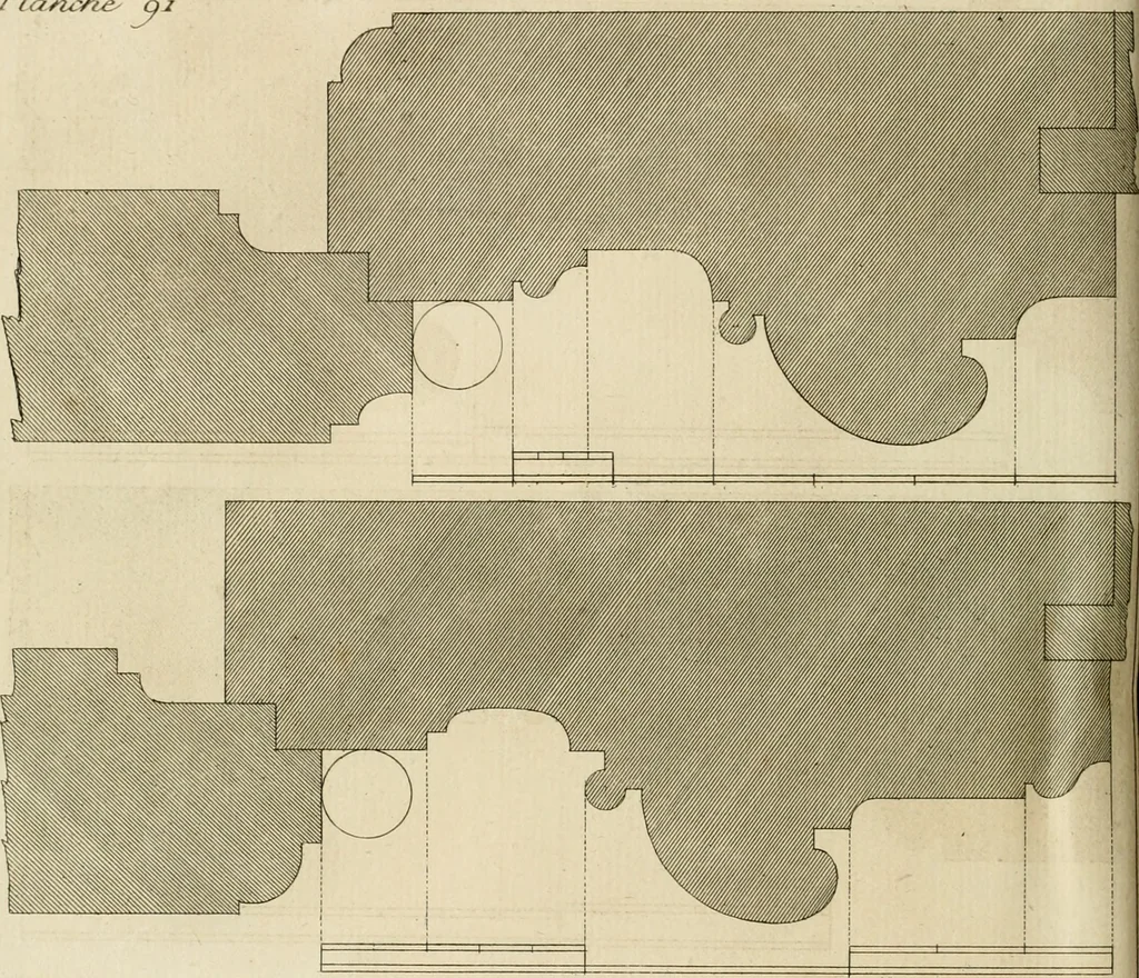 An illustration from Traité du beau essentiel dans les arts : appliqué particulièrement à l'architecture, et démontré phisiquement et par l'expérience ..., 1752, leaf 491