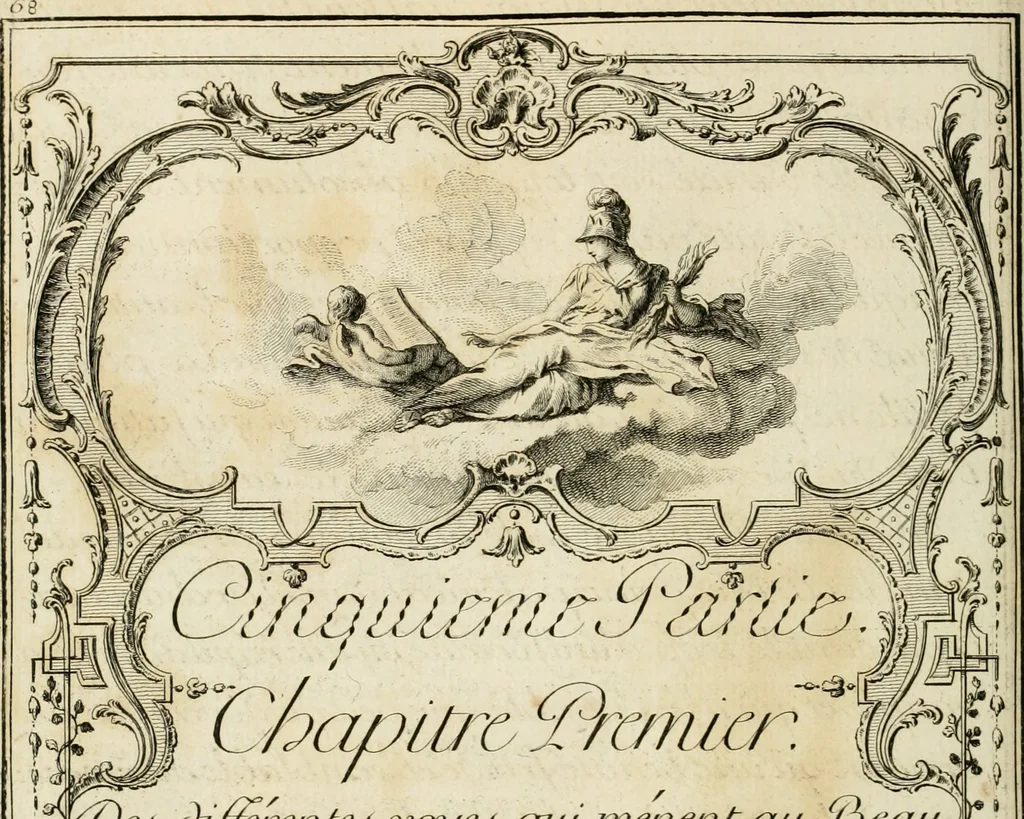 An illustration from Traité du beau essentiel dans les arts : appliqué particulièrement à l'architecture, et démontré phisiquement et par l'expérience ..., 1752, leaf 81