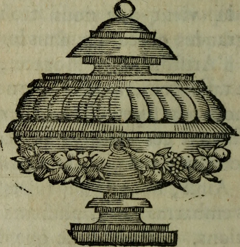 An illustration from Traite' du poëme epique, 1675, leaf 139