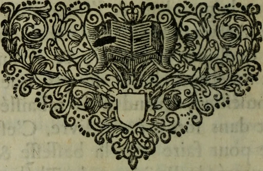 An illustration from Traite' du poëme epique, 1675, leaf 291