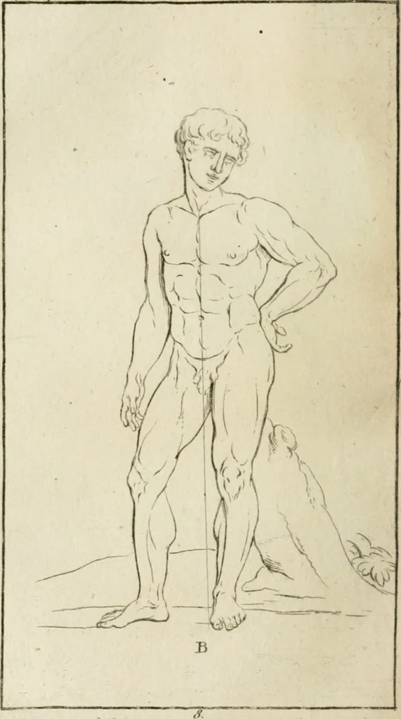 An illustration from Traité de la peinture, 1796, leaf 249