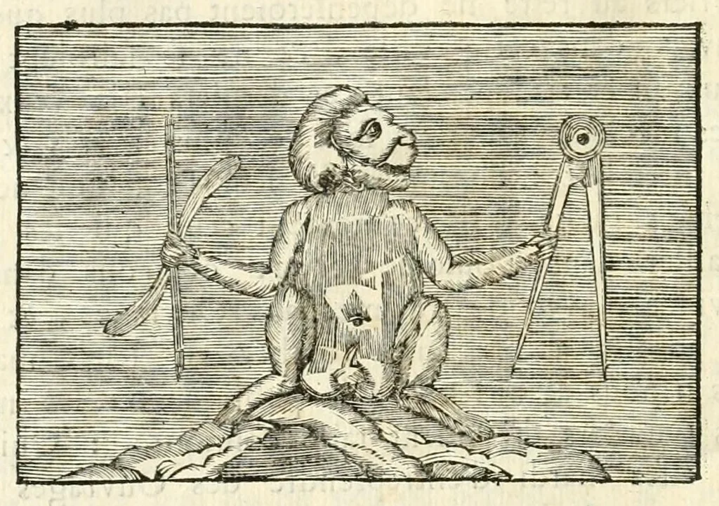 An illustration from Traité sur la peinture pour en apprendre la theorie, & se perfectionner dans la pratique, 1699, leaf 150