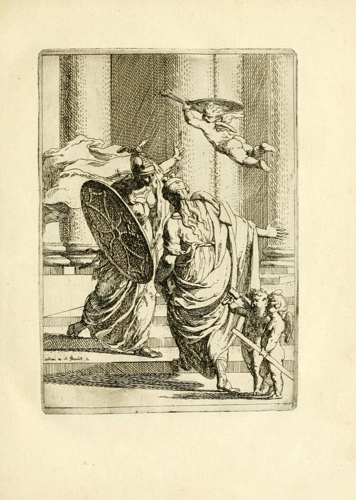 An illustration from Traité sur la peinture pour en apprendre la theorie, & se perfectionner dans la pratique, 1699, leaf 27