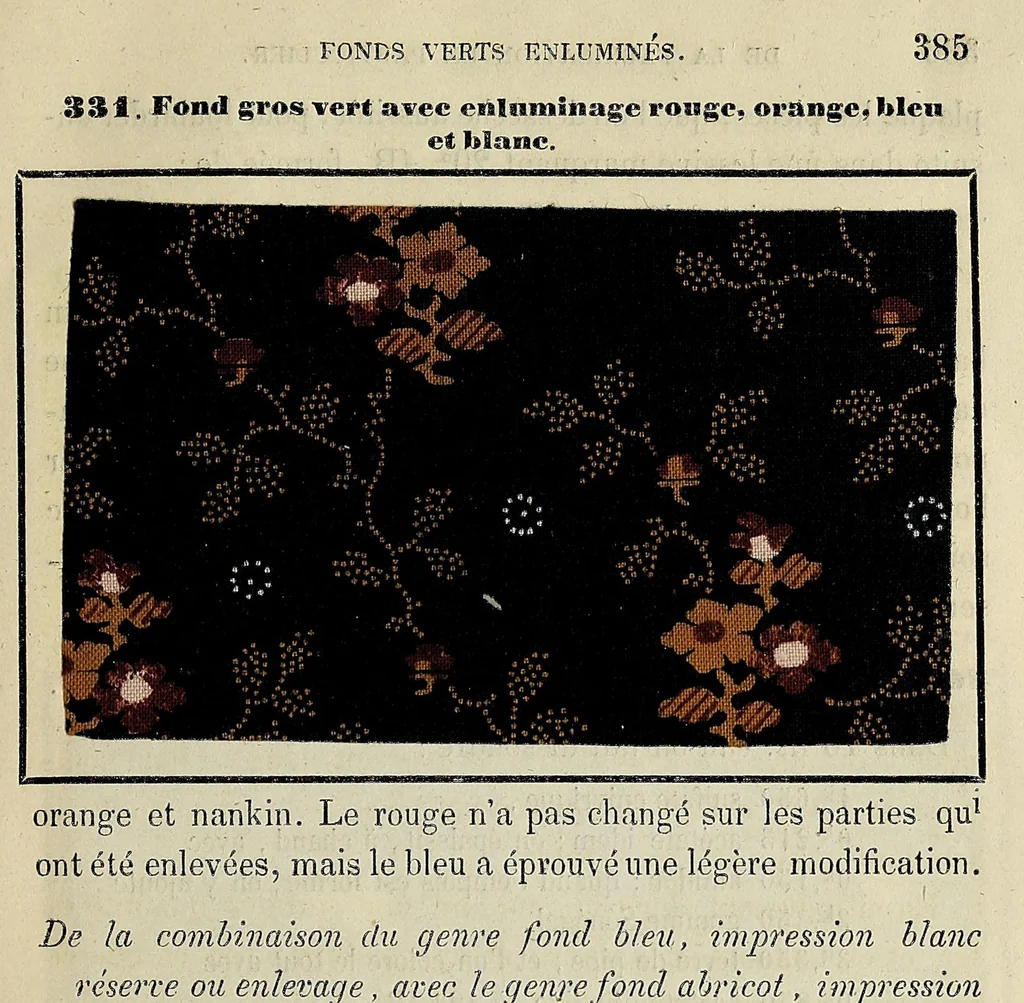 An illustration from Traité théorique et pratique de l'impression des tissus, 1846, leaf 407