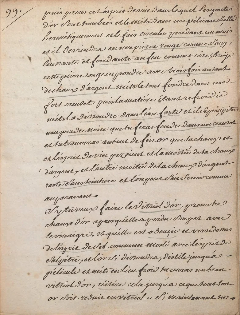 An illustration from Traité du grand oeuvre, ou, Troisième partie du testament de Frère Basile Valentin [manuscript.], 1651, leaf 113