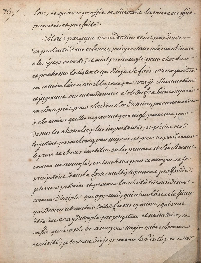 An illustration from Traité du grand oeuvre, ou, Troisième partie du testament de Frère Basile Valentin [manuscript.], 1651, leaf 89
