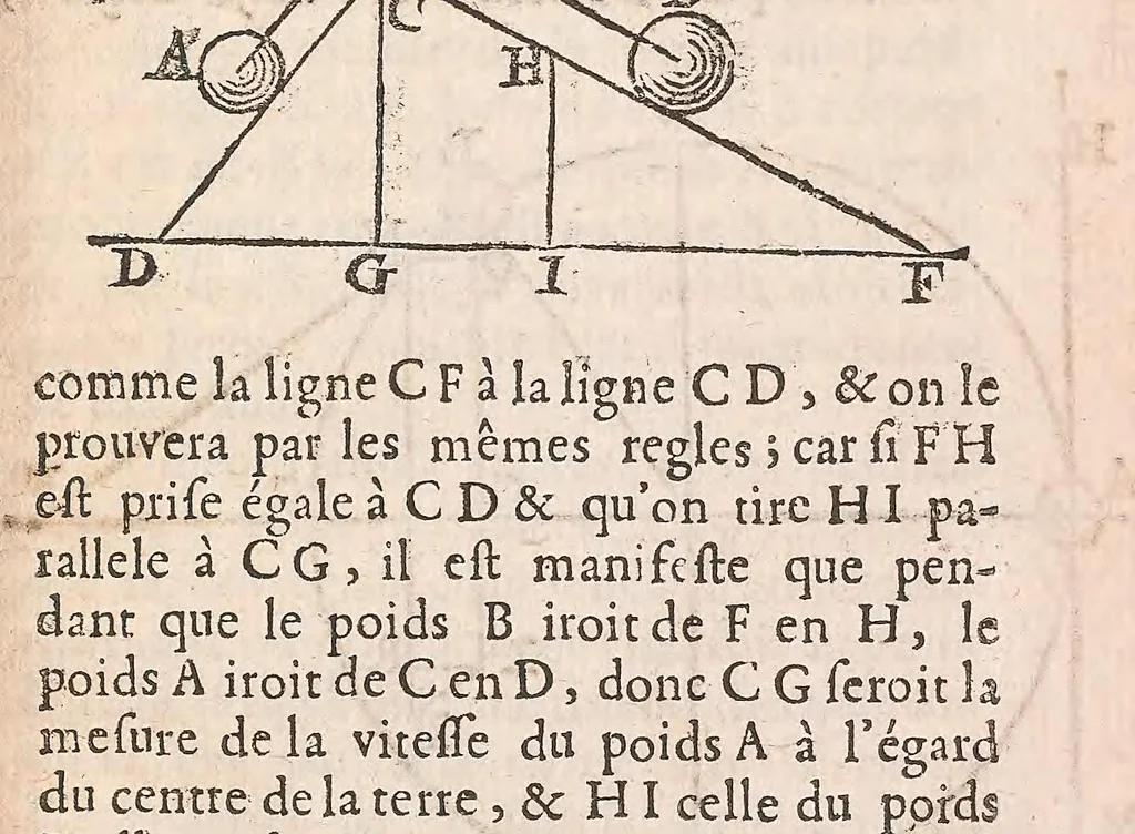 An illustration from Traité du mouvement des eaux et des autres corps fluides : divisé en v. parties, 1700, leaf 97