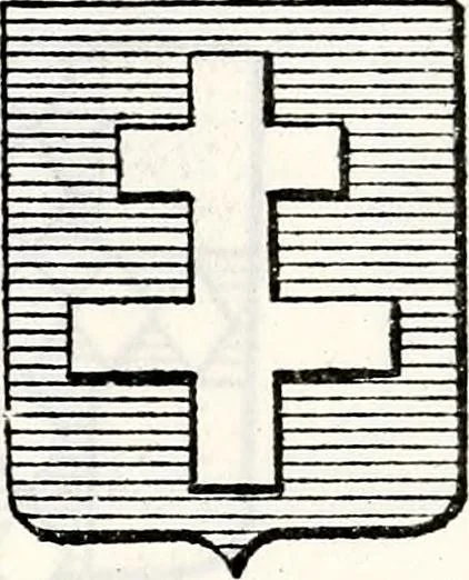 An illustration from Traité élémentaire du blason, 1872, leaf 100