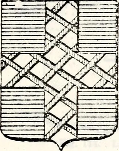 An illustration from Traité élémentaire du blason, 1872, leaf 102