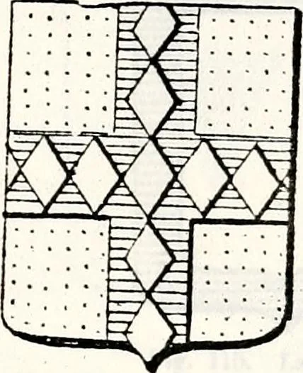 An illustration from Traité élémentaire du blason, 1872, leaf 102