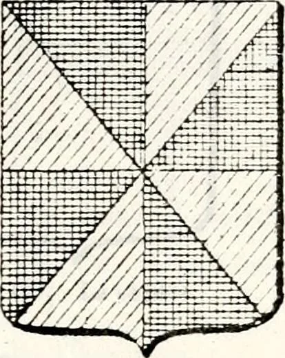 An illustration from Traité élémentaire du blason, 1872, leaf 108