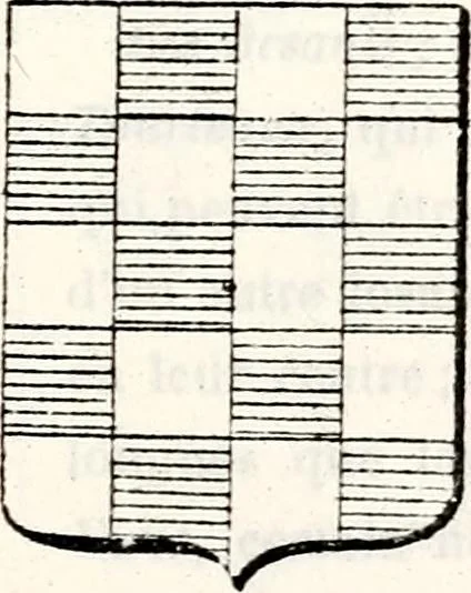 An illustration from Traité élémentaire du blason, 1872, leaf 118