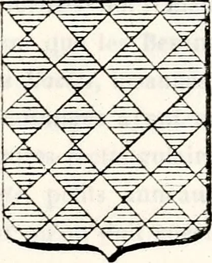 An illustration from Traité élémentaire du blason, 1872, leaf 118