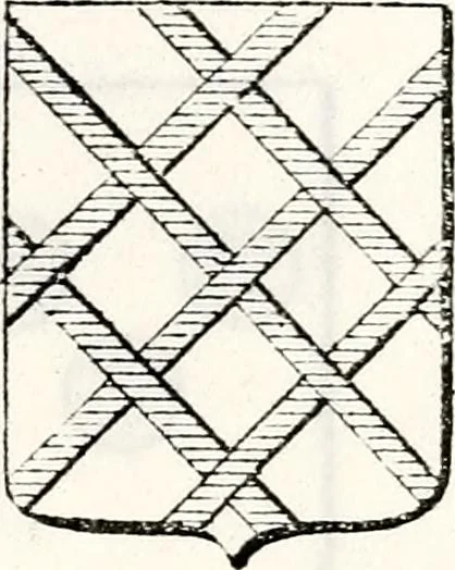 An illustration from Traité élémentaire du blason, 1872, leaf 120