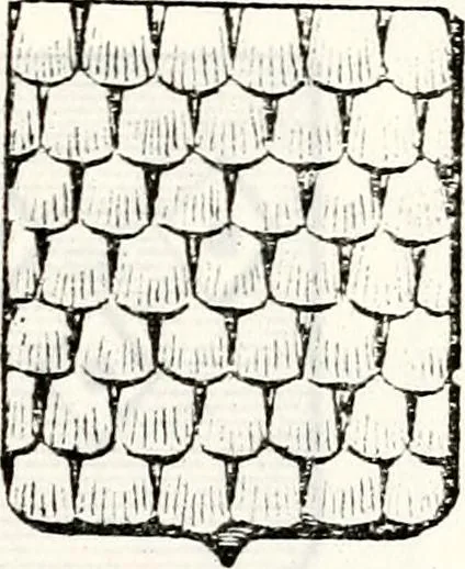 An illustration from Traité élémentaire du blason, 1872, leaf 120