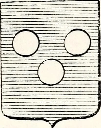 An illustration from Traité élémentaire du blason, 1872, leaf 122