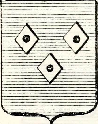 An illustration from Traité élémentaire du blason, 1872, leaf 122