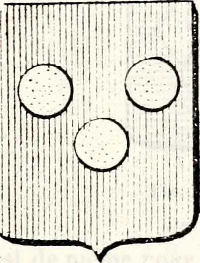 An illustration from Traité élémentaire du blason, 1872, leaf 124