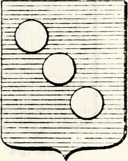 An illustration from Traité élémentaire du blason, 1872, leaf 124