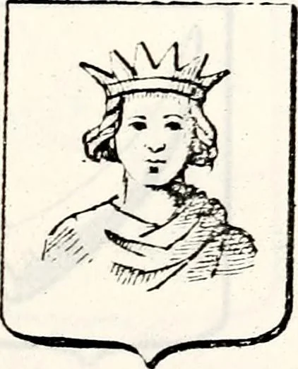 An illustration from Traité élémentaire du blason, 1872, leaf 132